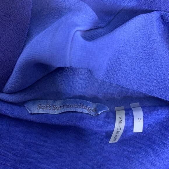 Soft Surroundings Cara cowl neck tank top - Picture 3 of 5